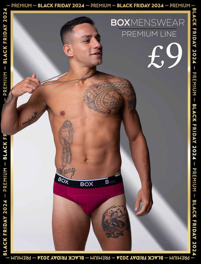 Box x Elliott: Elite Briefs - Rich Burgundy - boxmenswear - {{variant_title}}