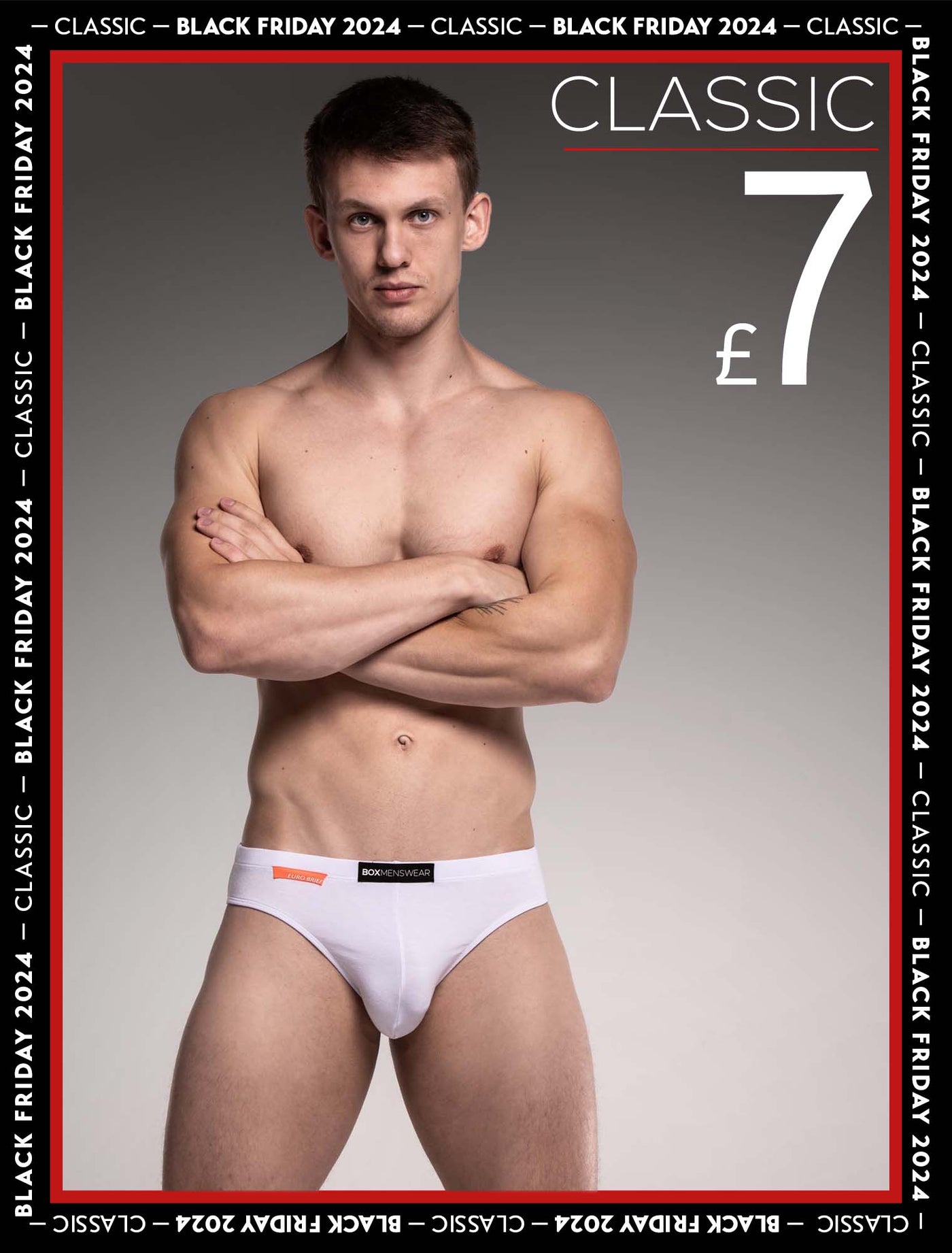 Mens Euro Briefs - Focus White - boxmenswear - {{variant_title}}