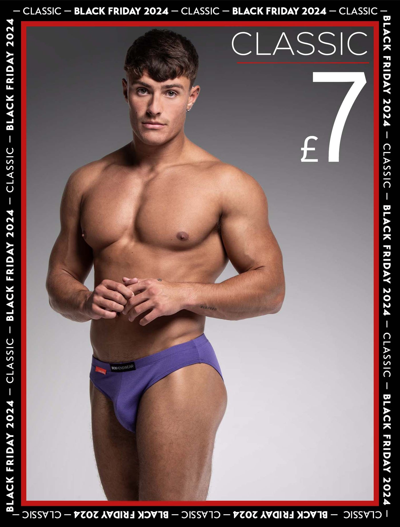 Mens Euro Briefs - Ultra Violet - boxmenswear - {{variant_title}}