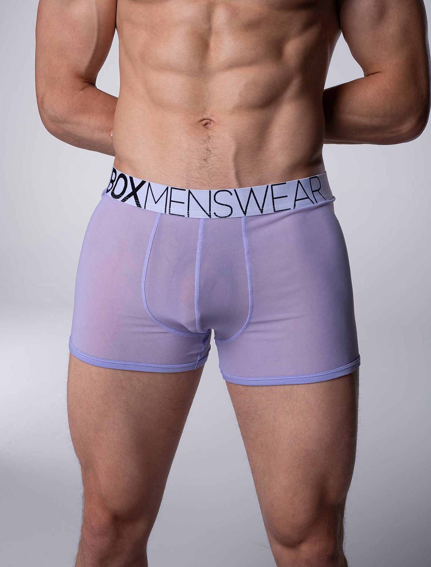 All Over Mesh Boxers - Soft Lavender - boxmenswear - {{variant_title}}