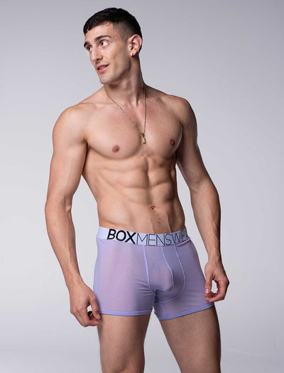 All Over Mesh Boxers - Soft Lavender - boxmenswear - {{variant_title}}