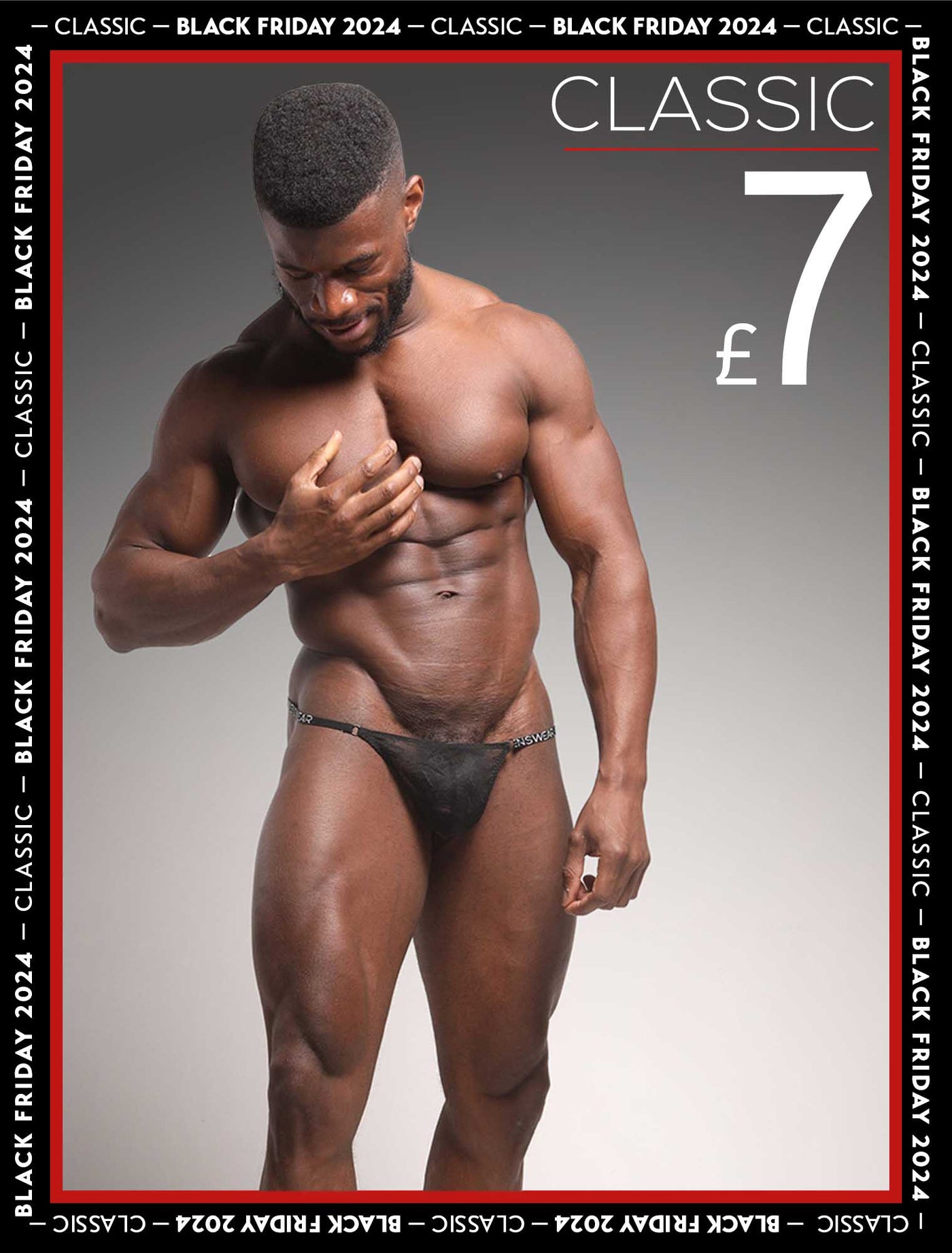 Male G-String - Black - boxmenswear - {{variant_title}}