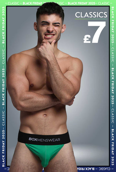 Deep Support Jockstrap - Emerald - boxmenswear - {{variant_title}}