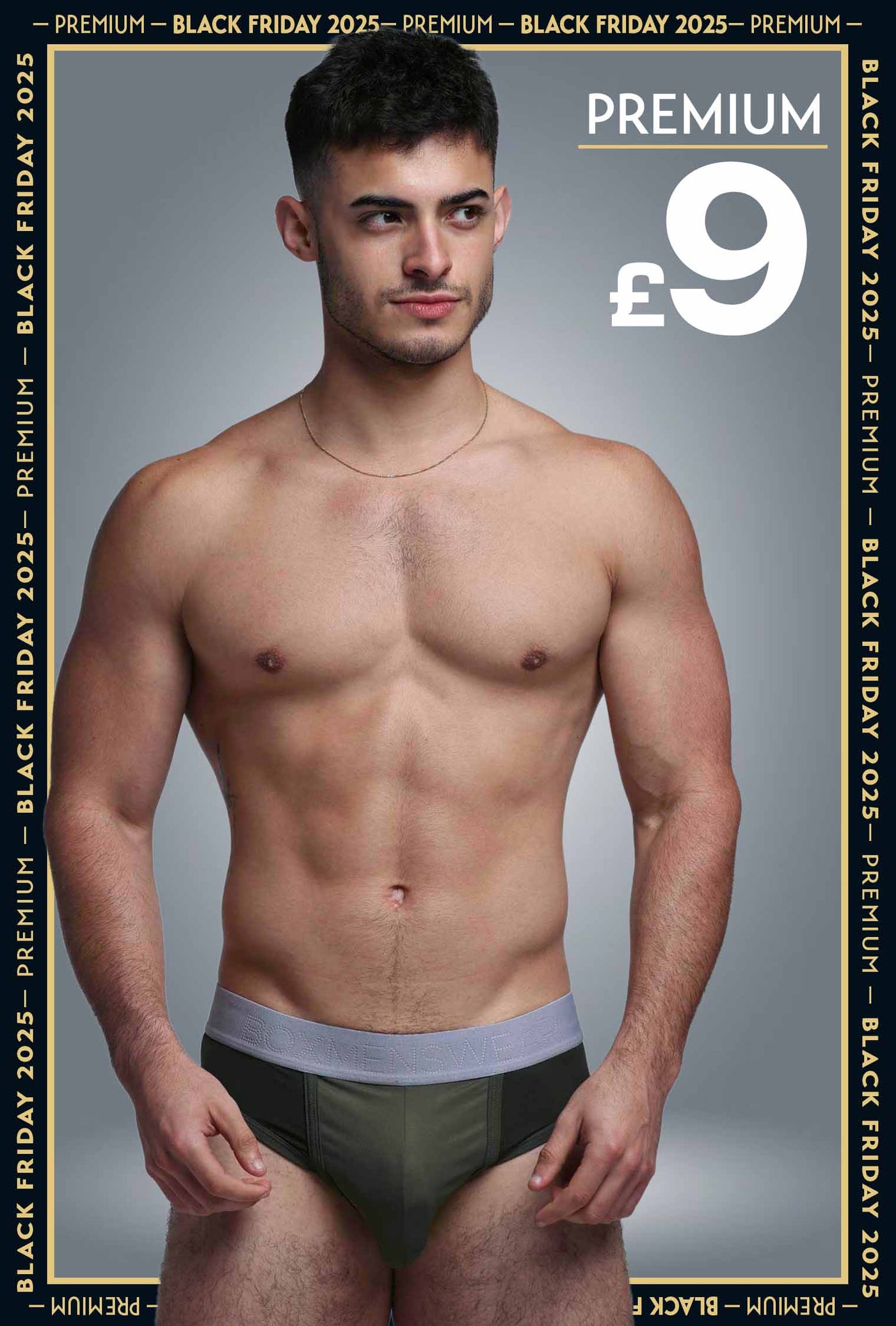 Mesh Panel Briefs - Château Green - boxmenswear - {{variant_title}}