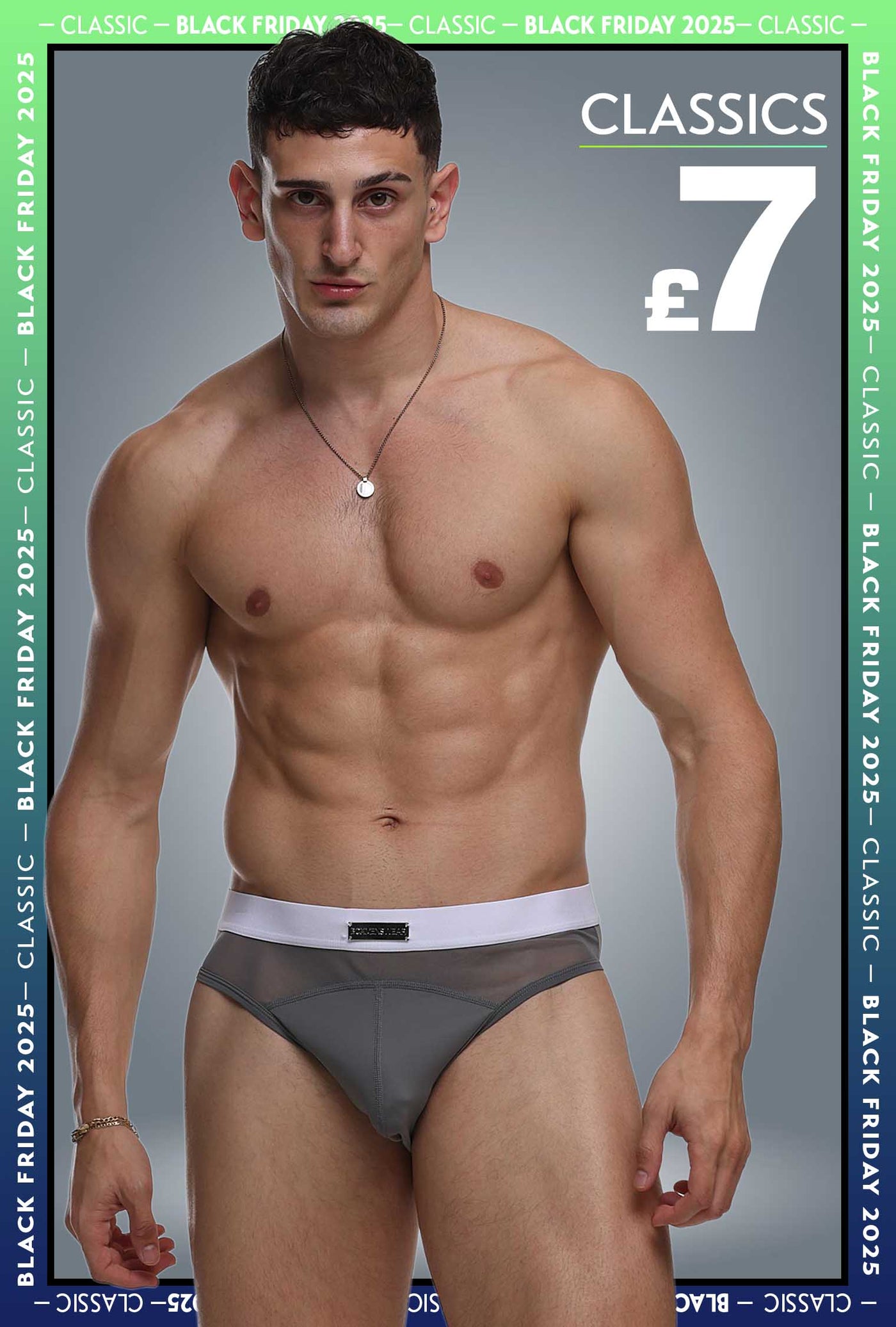 Mens Curved Mesh Briefs - Grey - boxmenswear - {{variant_title}}