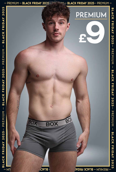 Mens Sports Boxers - Endurance Grey - boxmenswear - {{variant_title}}