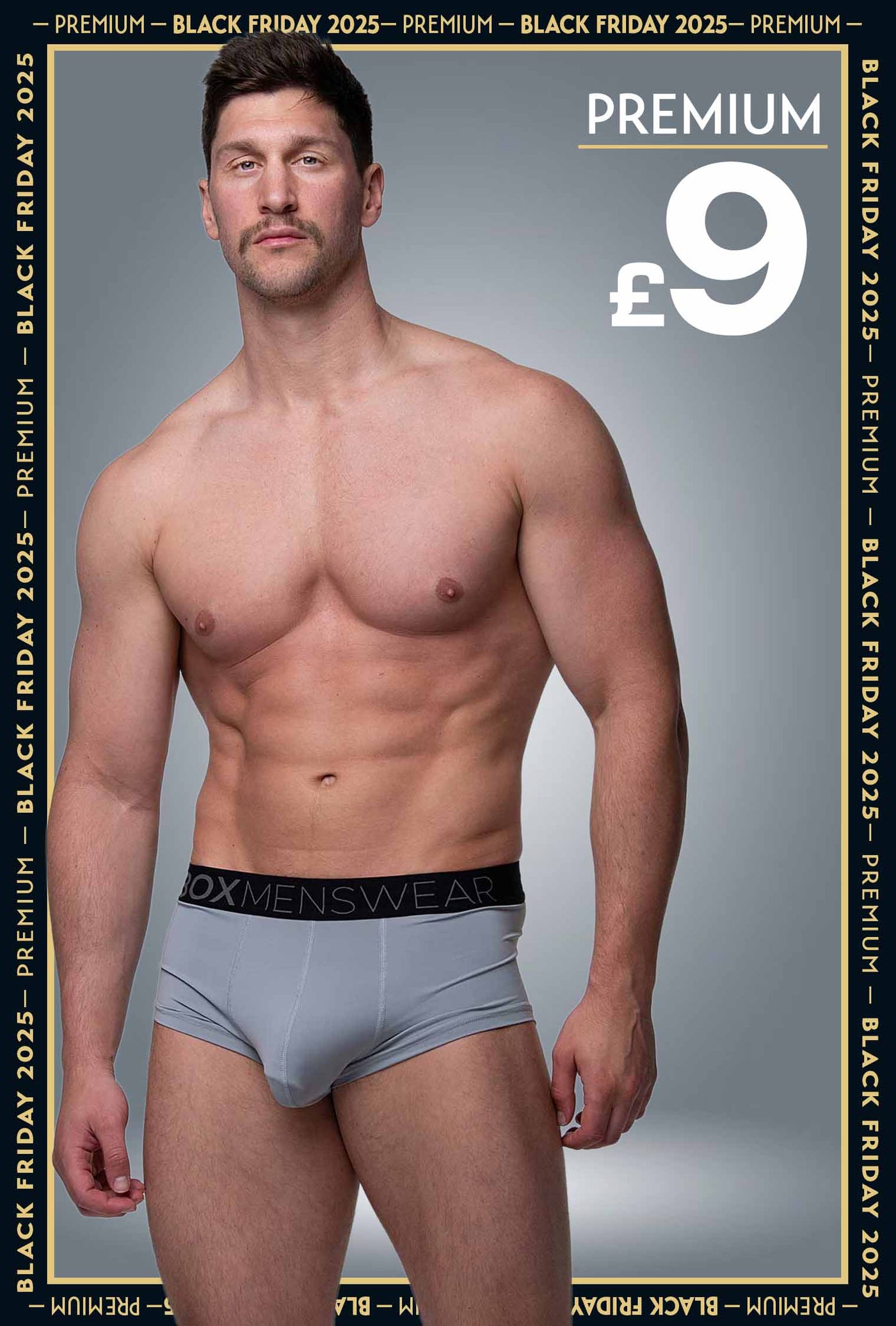 Hybrid Trunks - Emperor Grey - boxmenswear - {{variant_title}}