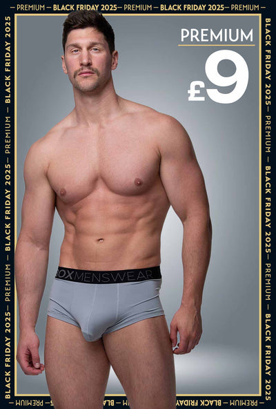 Hybrid Trunks - Emperor Grey - boxmenswear - {{variant_title}}