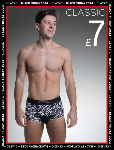 'Just The Tip' Boxers - Zebra - boxmenswear - {{variant_title}}