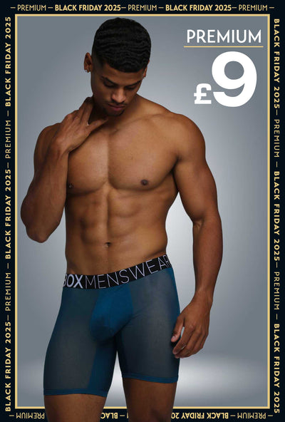 King Fit Mesh Panel - Transparent Crotch: Legion Blue - boxmenswear - {{variant_title}}