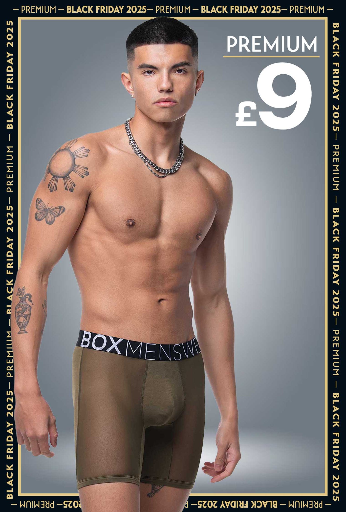 King Fit Mesh Panel - Transparent Crotch: Olive Green - boxmenswear - {{variant_title}}