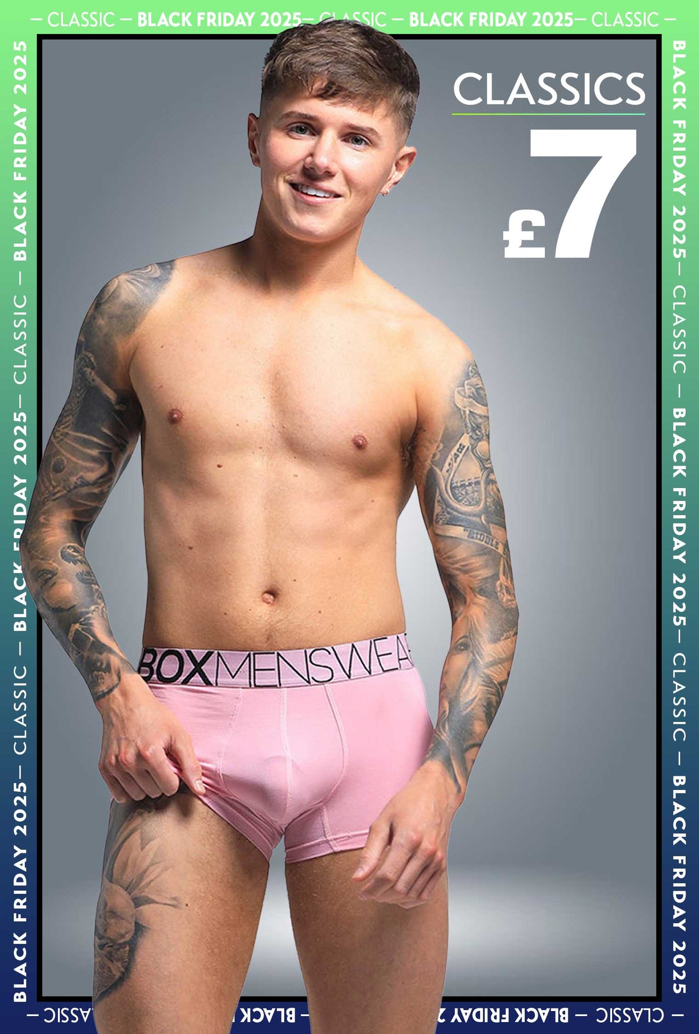 King Fit Boxers - Powder Pink - boxmenswear - {{variant_title}}