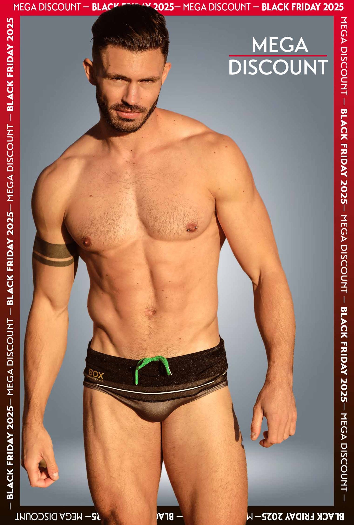 The Kute Edition: Swimming Sunga - Black Sands - boxmenswear - {{variant_title}}