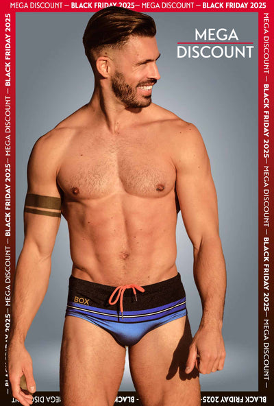 The Kute Edition: Swimming Sunga - Pacific Blue - boxmenswear - {{variant_title}}