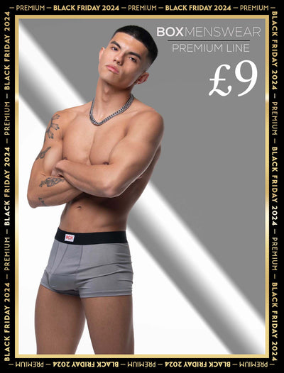 Marl Moment Boxers - Platinum Grey - boxmenswear - {{variant_title}}