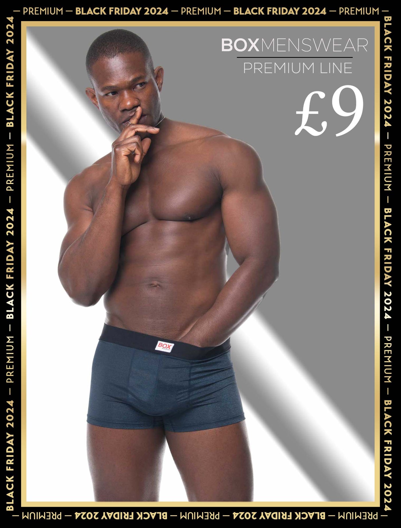 Marl Moment Boxers - Platinum Navy - boxmenswear - {{variant_title}}