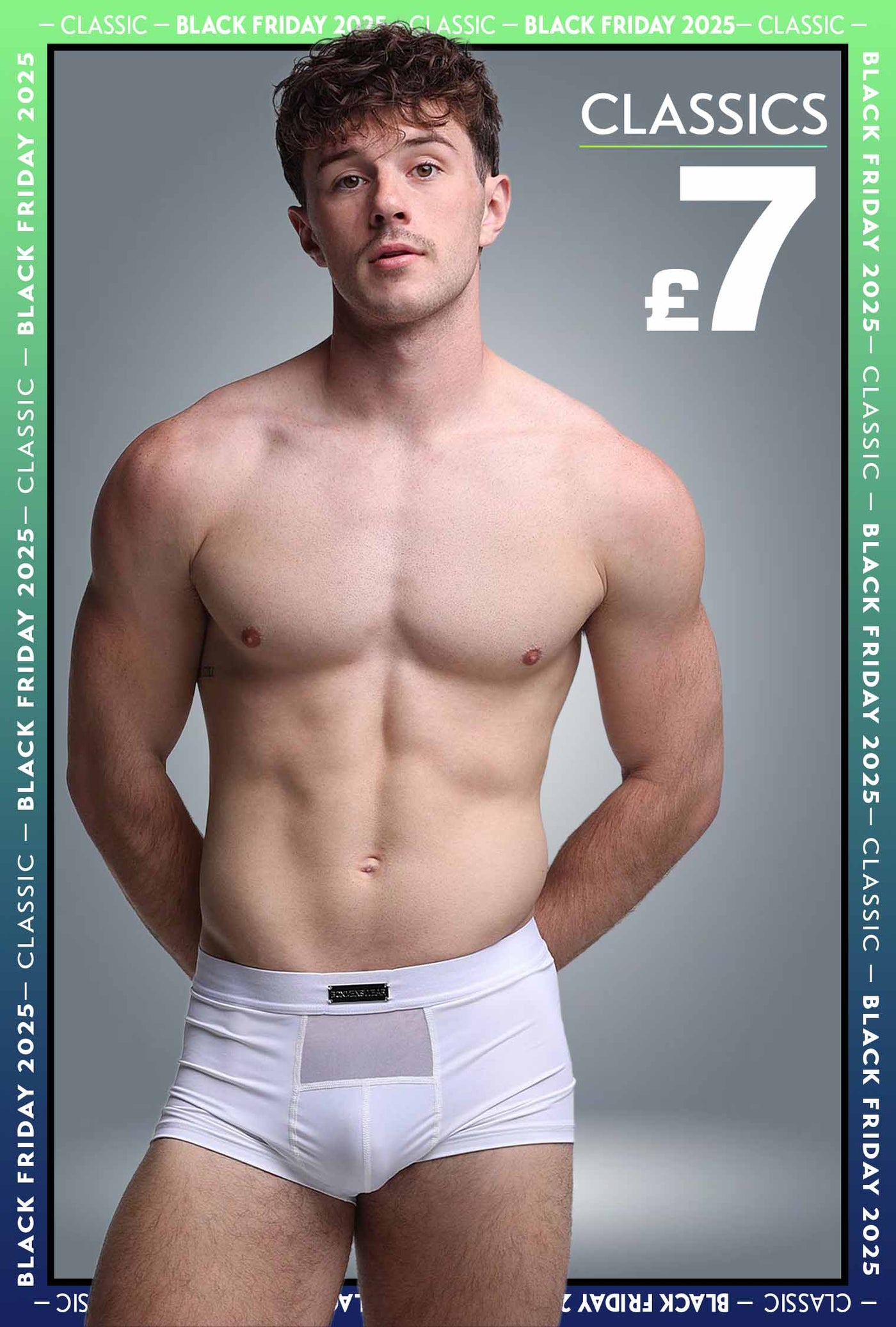 Mens Curved Mesh Boxers - White - boxmenswear - {{variant_title}}