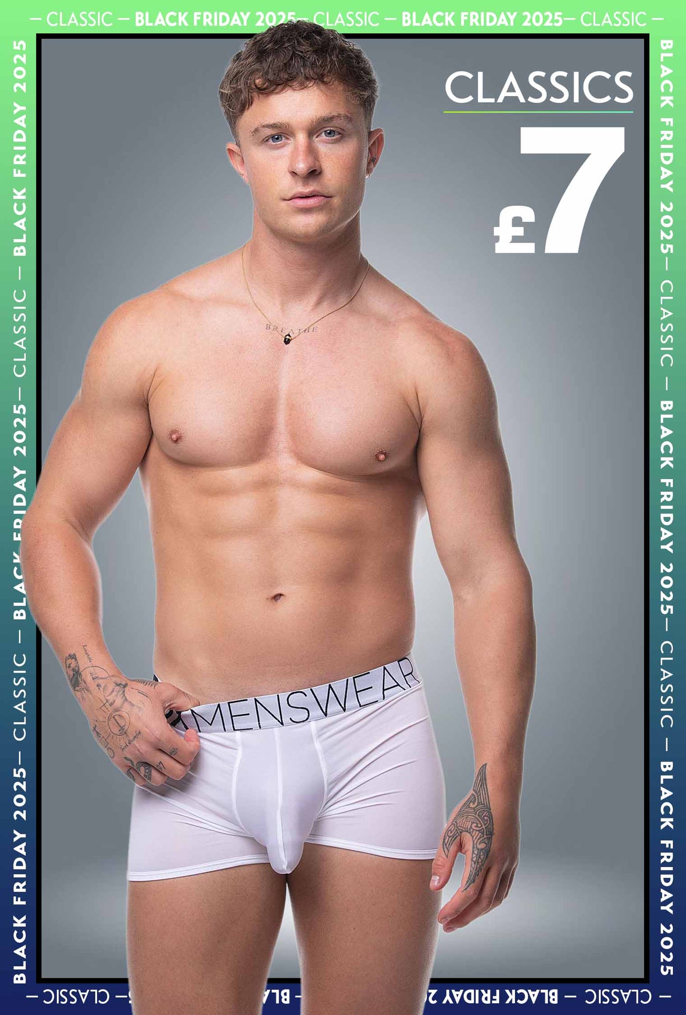 Mens Boxers: Defined Crotch - White - boxmenswear - {{variant_title}}