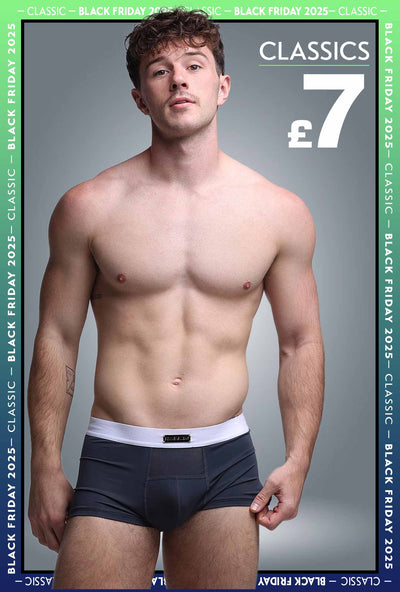 Mens Curved Mesh Boxers - Navy - boxmenswear - {{variant_title}}
