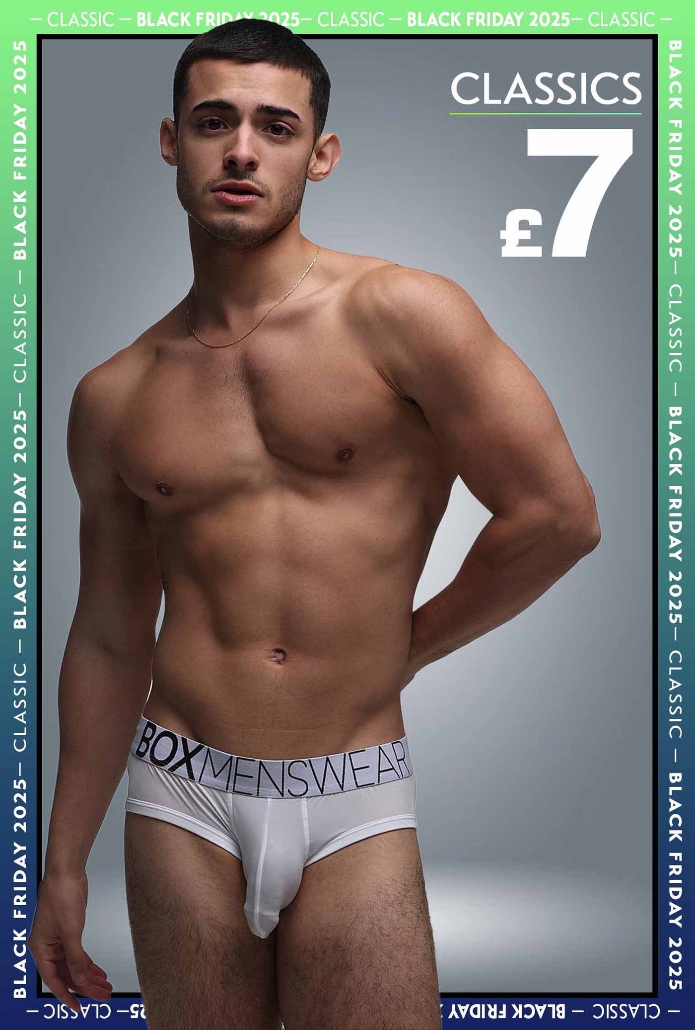 Mens Hipster Trunks : Defined Crotch - White - boxmenswear - {{variant_title}}