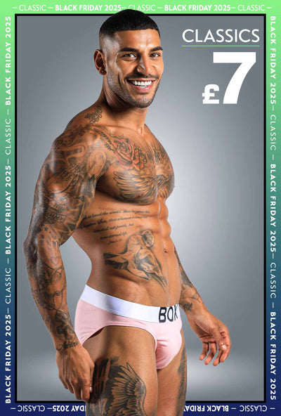 Mens Pink Briefs - boxmenswear - {{variant_title}}