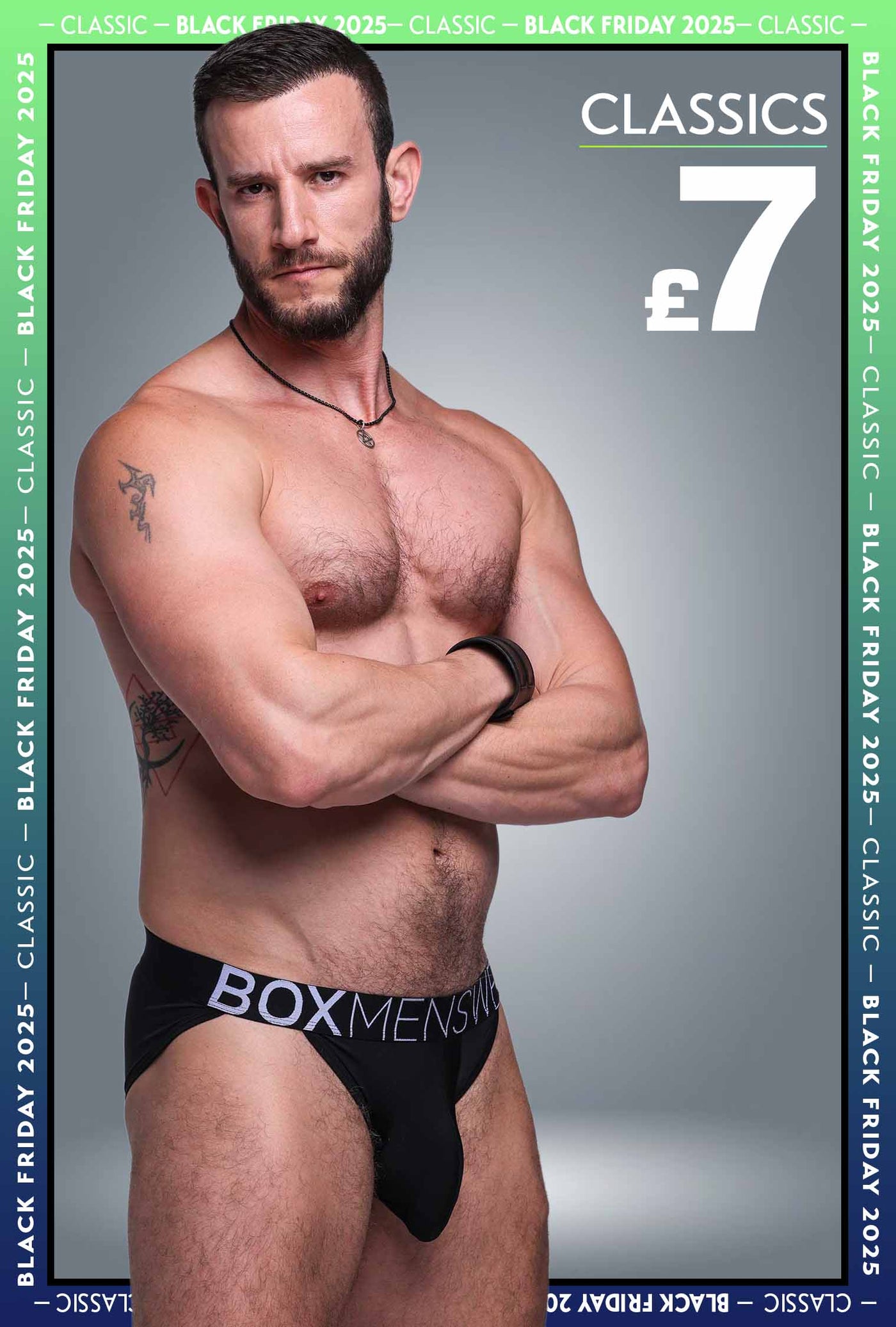 Mens Tanga Briefs: Defined Crotch - Black - boxmenswear - {{variant_title}}