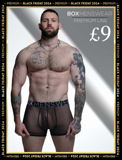 All Over Mesh Boxers - Black - boxmenswear - {{variant_title}}