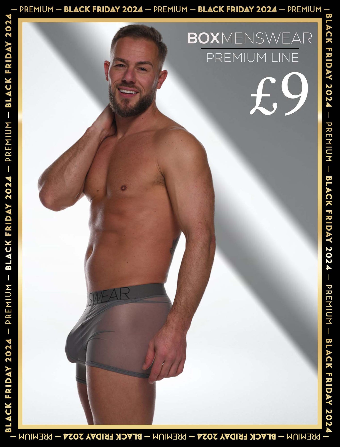 All Over Mesh Boxers - Grey Steel - boxmenswear - {{variant_title}}