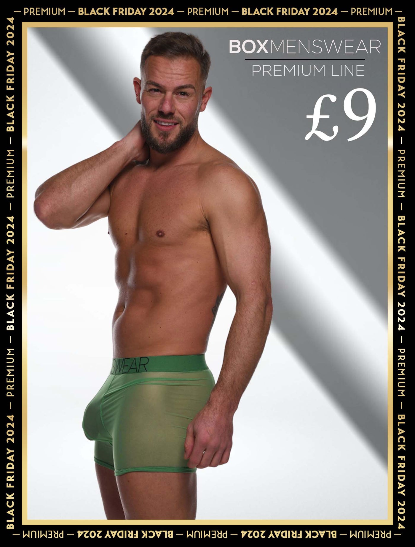 All Over Mesh Boxers - Pine Green - boxmenswear - {{variant_title}}