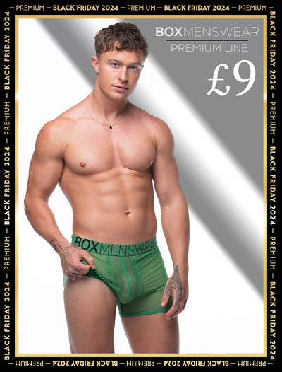 All Over Mesh Boxers - Pine Green - boxmenswear - {{variant_title}}