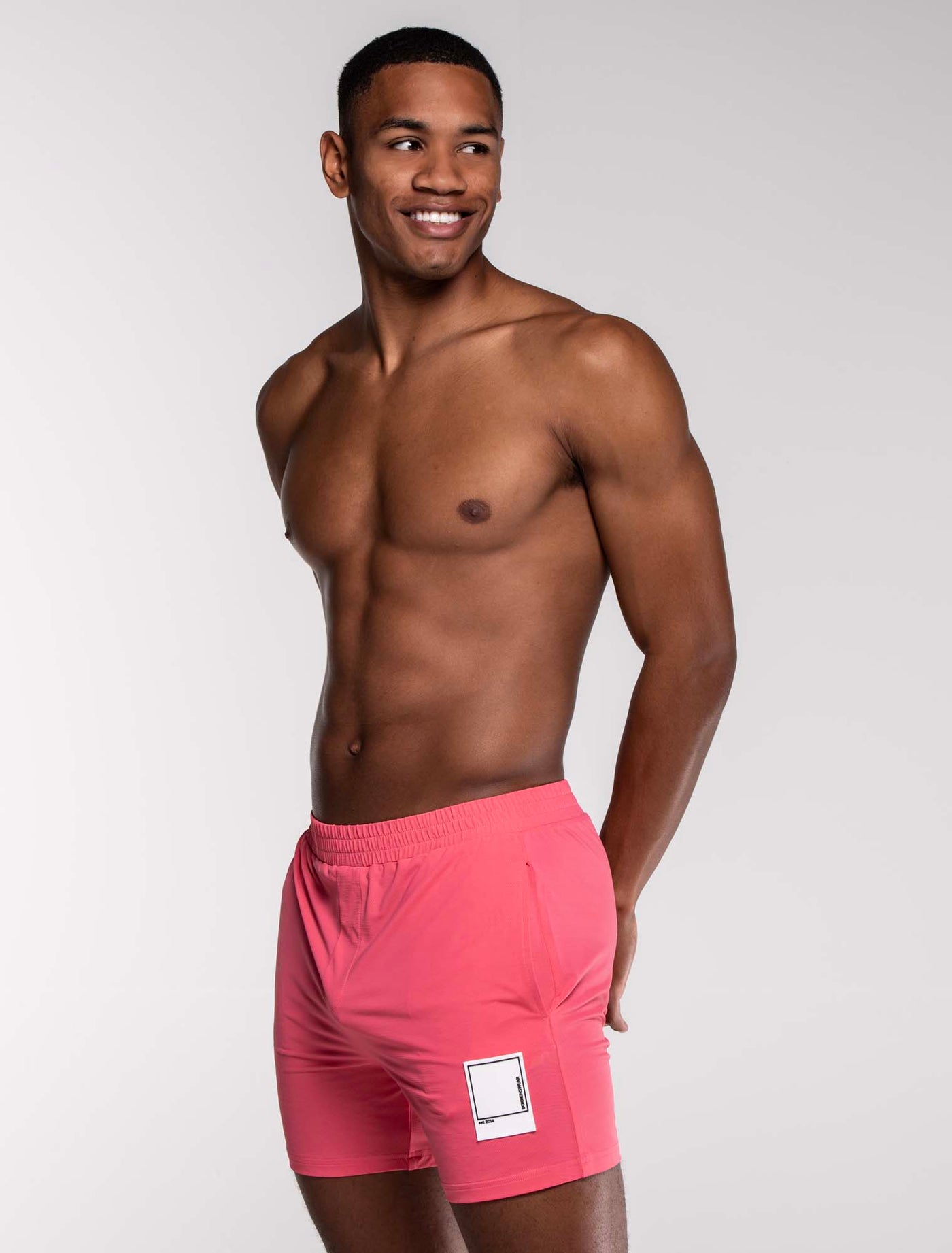 Mesh Football Shorts - Mascot Pink - boxmenswear - {{variant_title}}