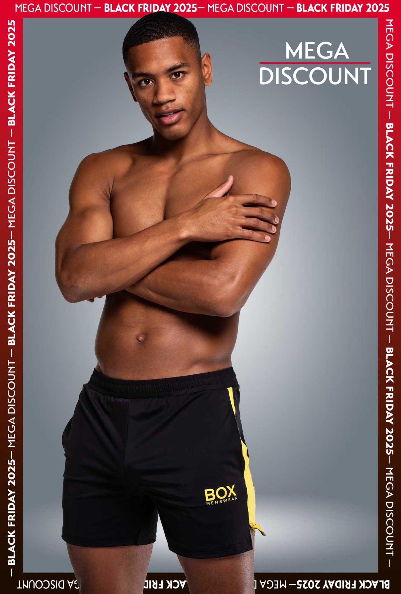 Mesh Panel Sports Shorts - Raven - boxmenswear - {{variant_title}}