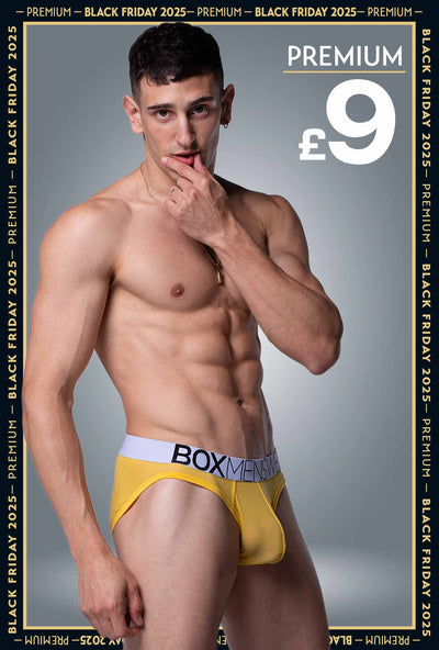 All Over Mesh Briefs - Mellow Yellow - boxmenswear - {{variant_title}}