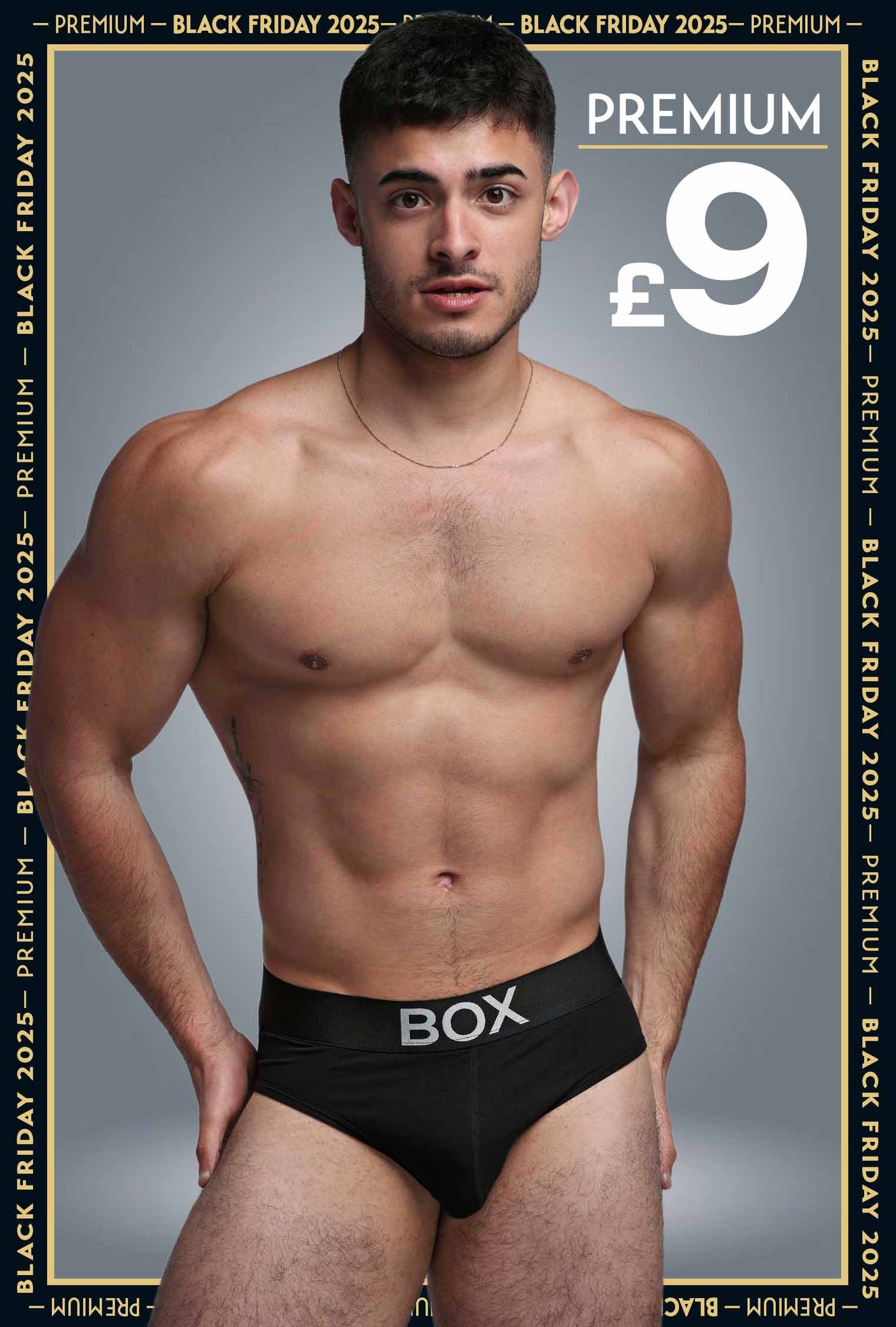 Metallic Modal Briefs - Black & Silver - boxmenswear - {{variant_title}}