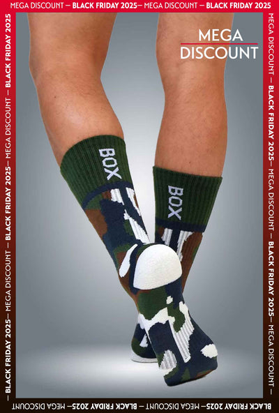 Box Sports Socks - Military Camo - boxmenswear - {{variant_title}}