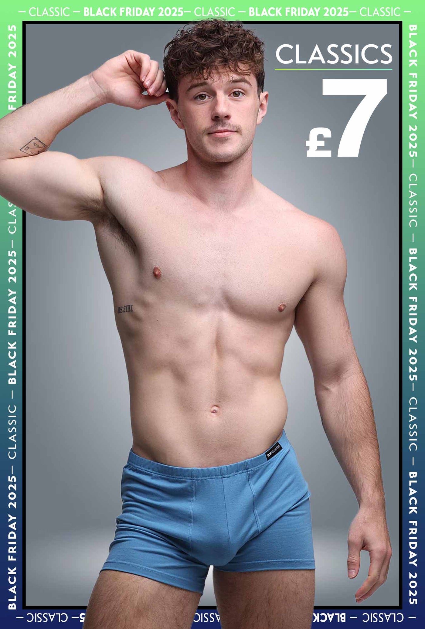 Minimal Boxers - Blue - boxmenswear - {{variant_title}}