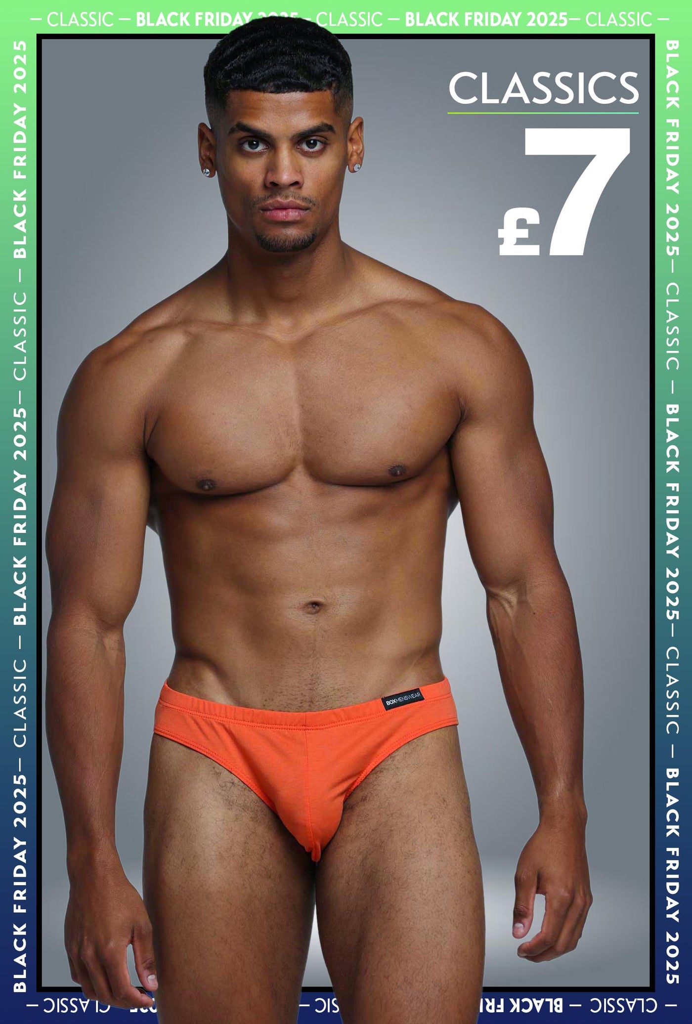 Minimal Briefs - Orange - boxmenswear - {{variant_title}}
