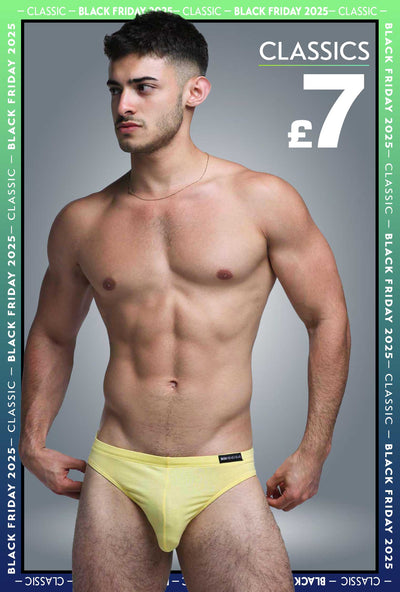 Minimal Briefs - Yellow - boxmenswear - {{variant_title}}