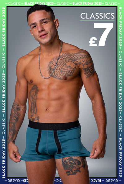 Motion Mesh Boxers - Aqua - boxmenswear - {{variant_title}}