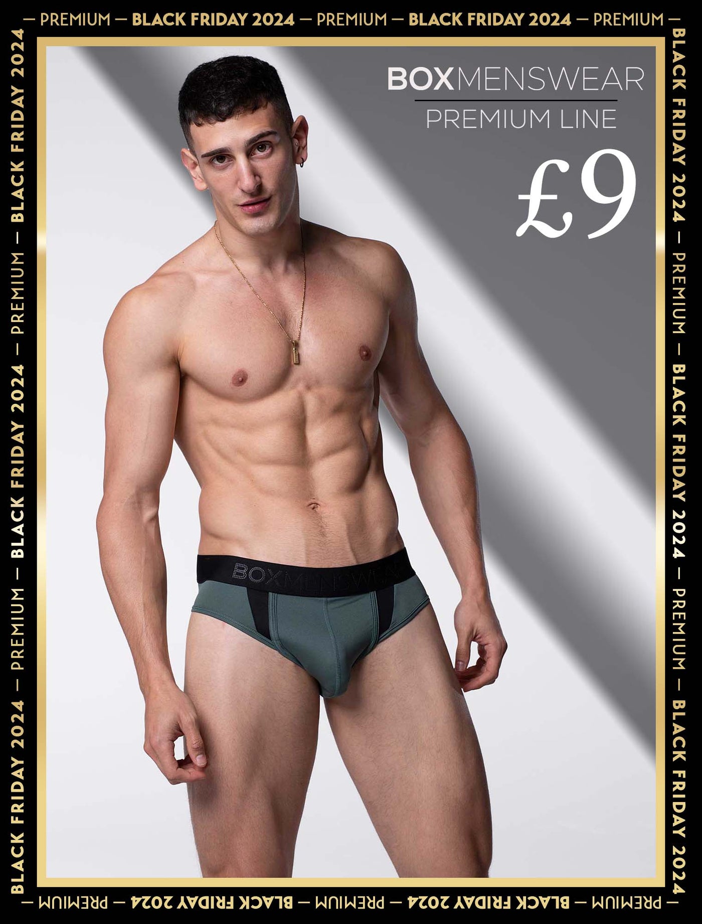 Motion Mesh Briefs - Military Green - boxmenswear - {{variant_title}}