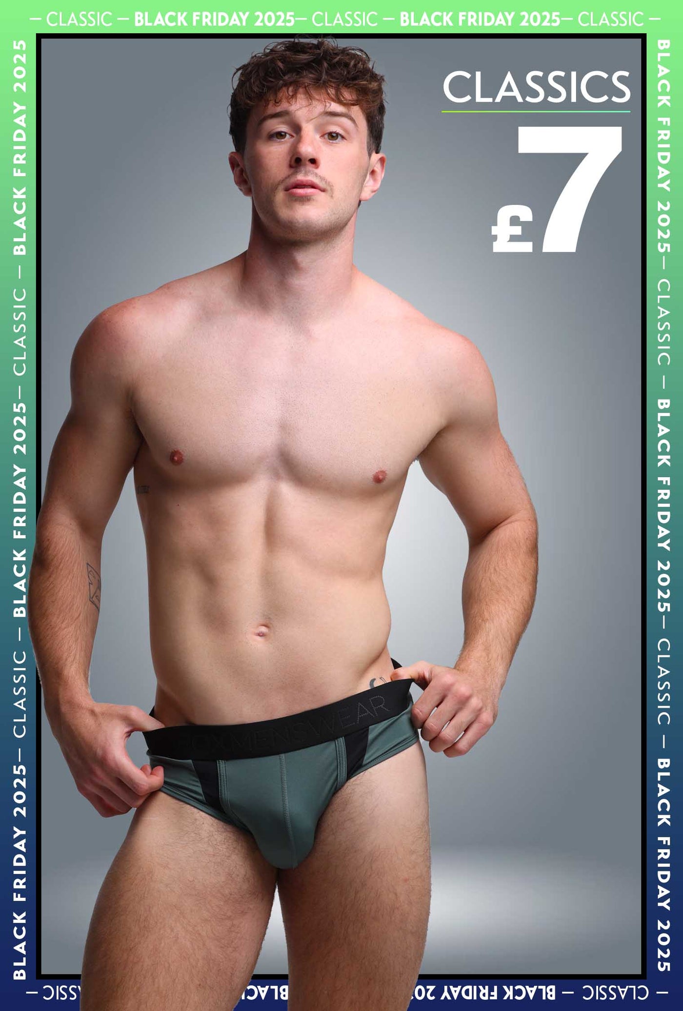 Motion Mesh Briefs - Military Green - boxmenswear - {{variant_title}}