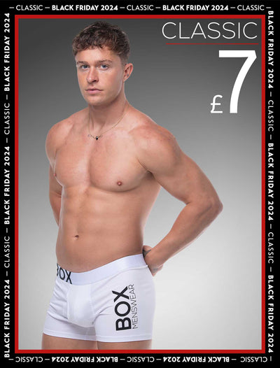 Mens White Boxers - boxmenswear - {{variant_title}}