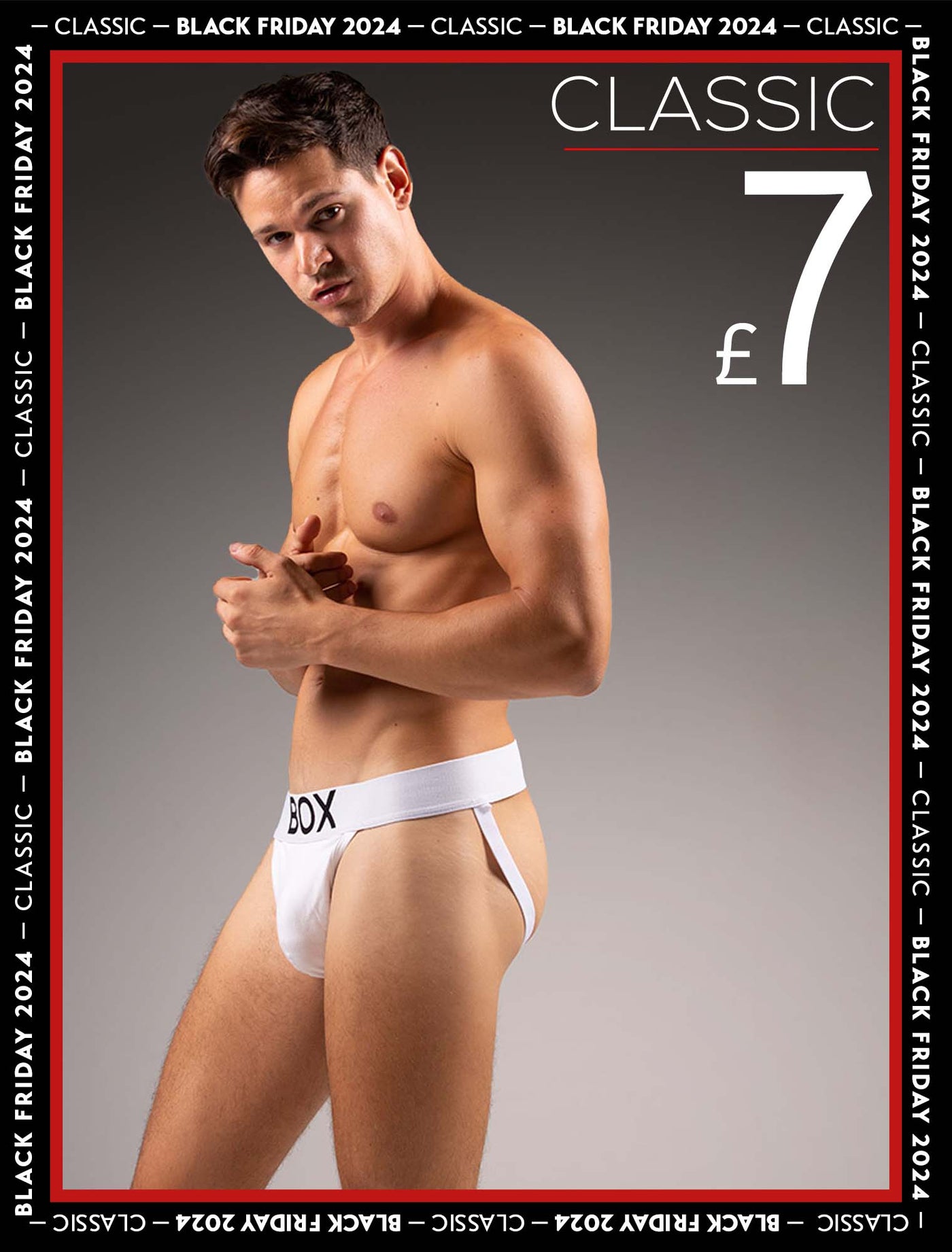 Mens White Jockstrap - boxmenswear - {{variant_title}}