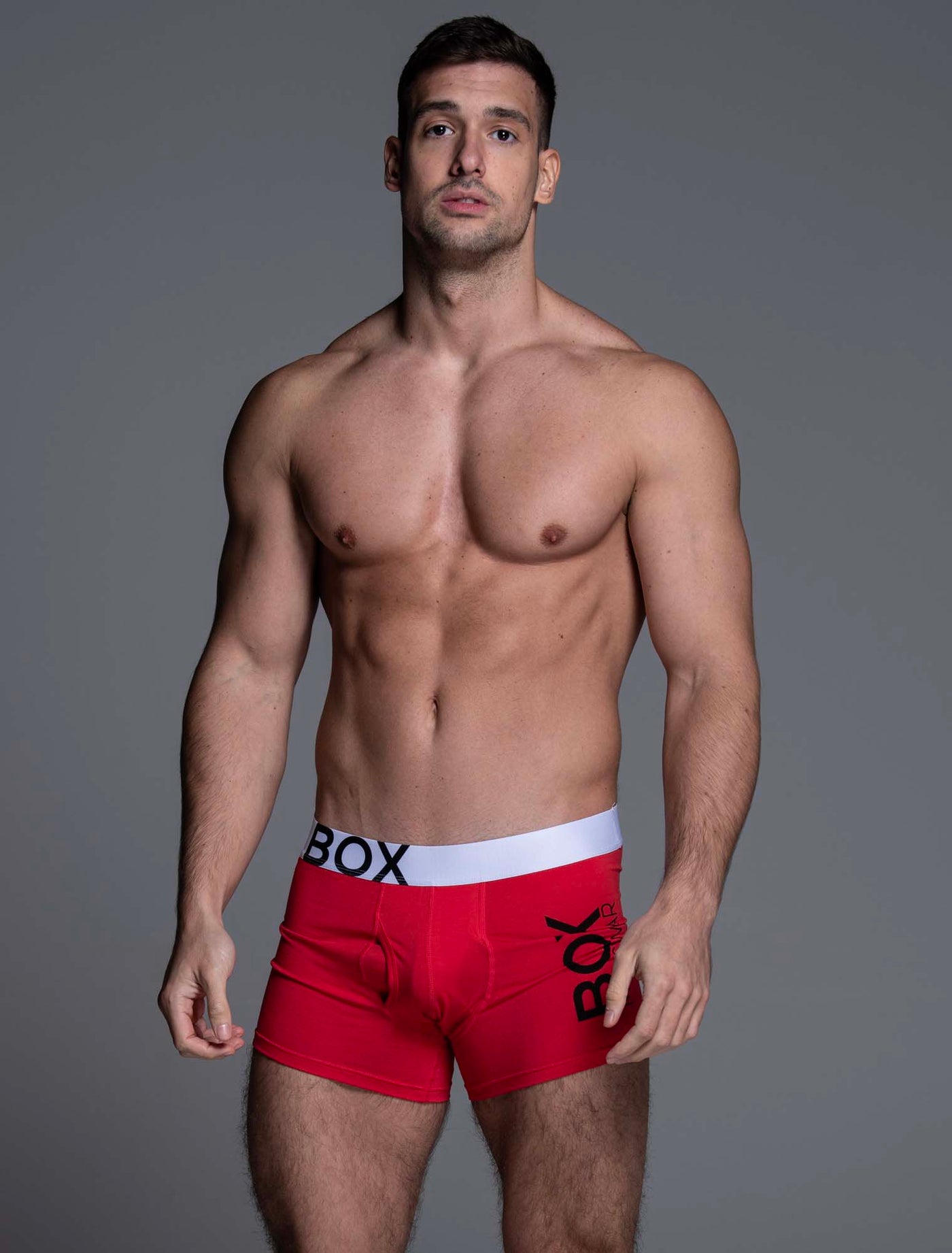 Mens Red Boxers - boxmenswear - {{variant_title}}