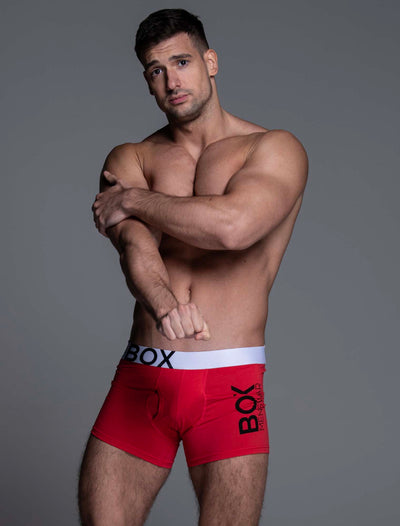 Mens Red Boxers - boxmenswear - {{variant_title}}