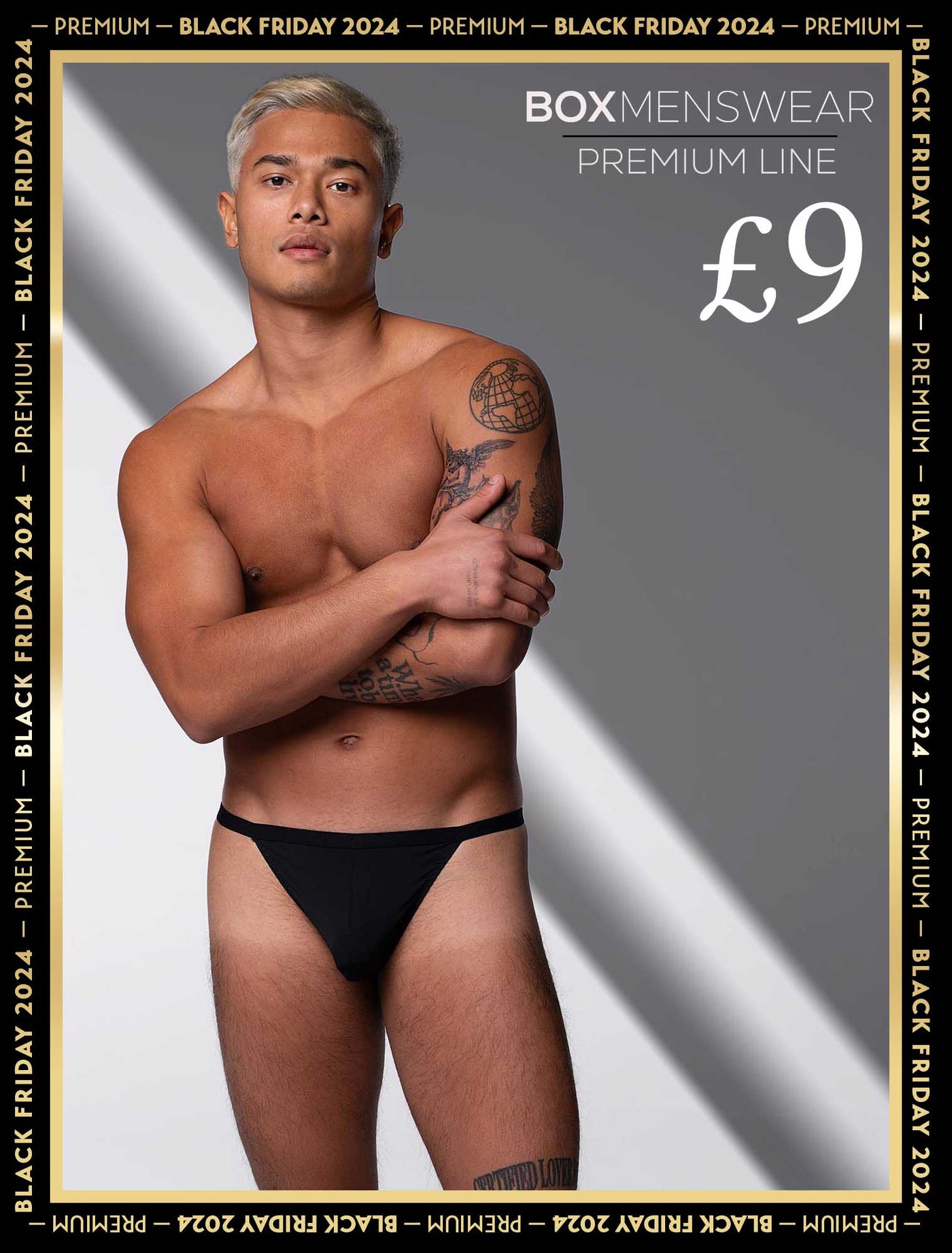 Party at the Back G-String: Black - boxmenswear - {{variant_title}}