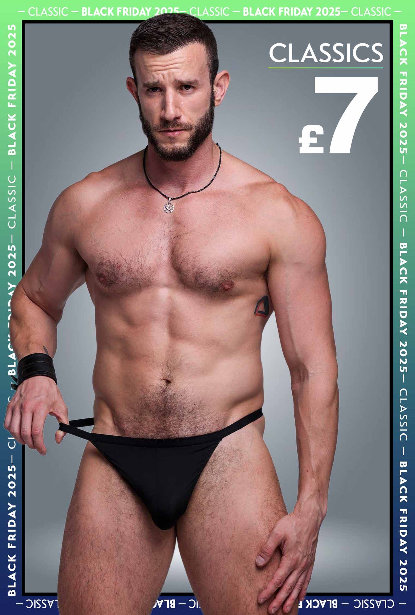 Party at the Back G-String: Black - boxmenswear - {{variant_title}}