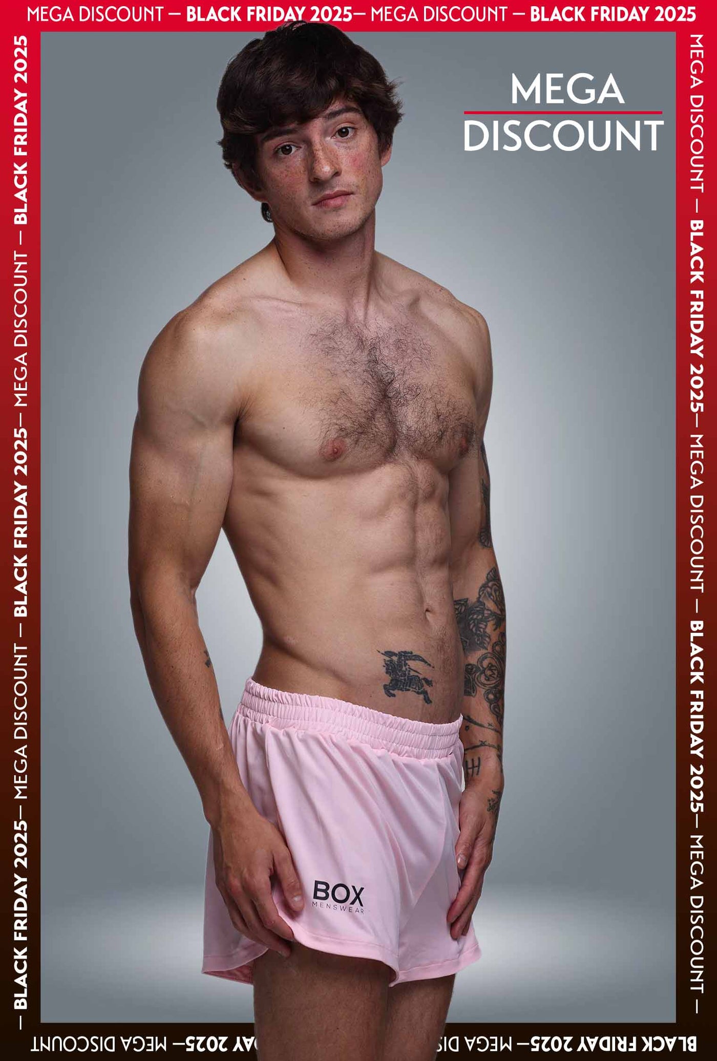 Compound Jock Shorts - Pink - boxmenswear - {{variant_title}}