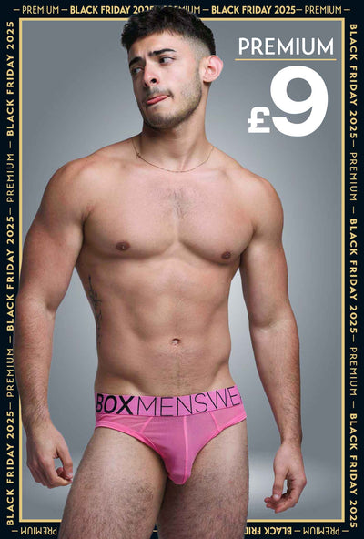 All Over Mesh Briefs - Boyfriend Pink - boxmenswear - {{variant_title}}