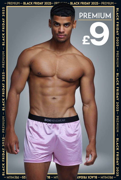Satin Boxers - Pink Tease - boxmenswear - {{variant_title}}